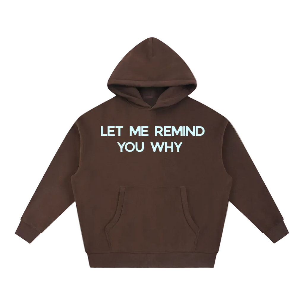 Remember Your Why-Brown/Blue