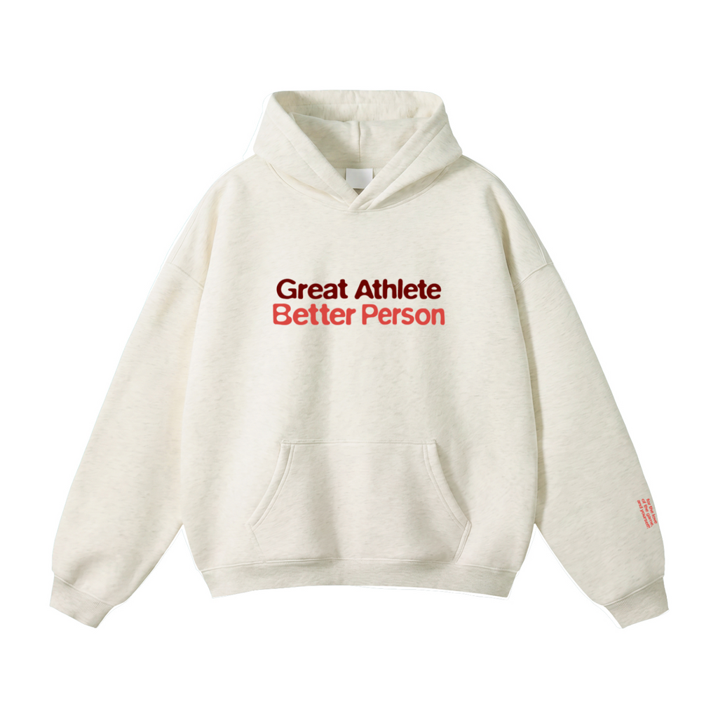 Better Person Hoodie Oat grey