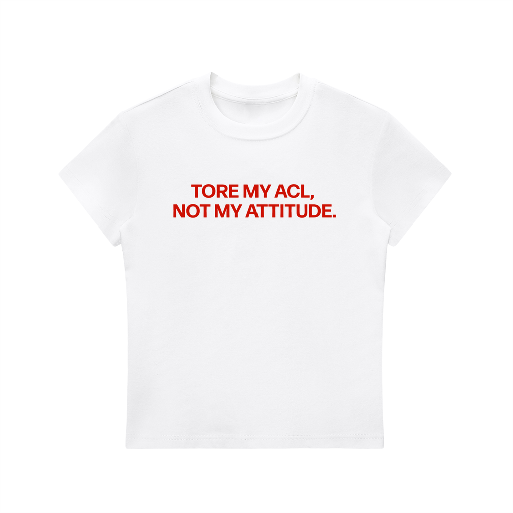 Attitude Uninjured Baby Tee