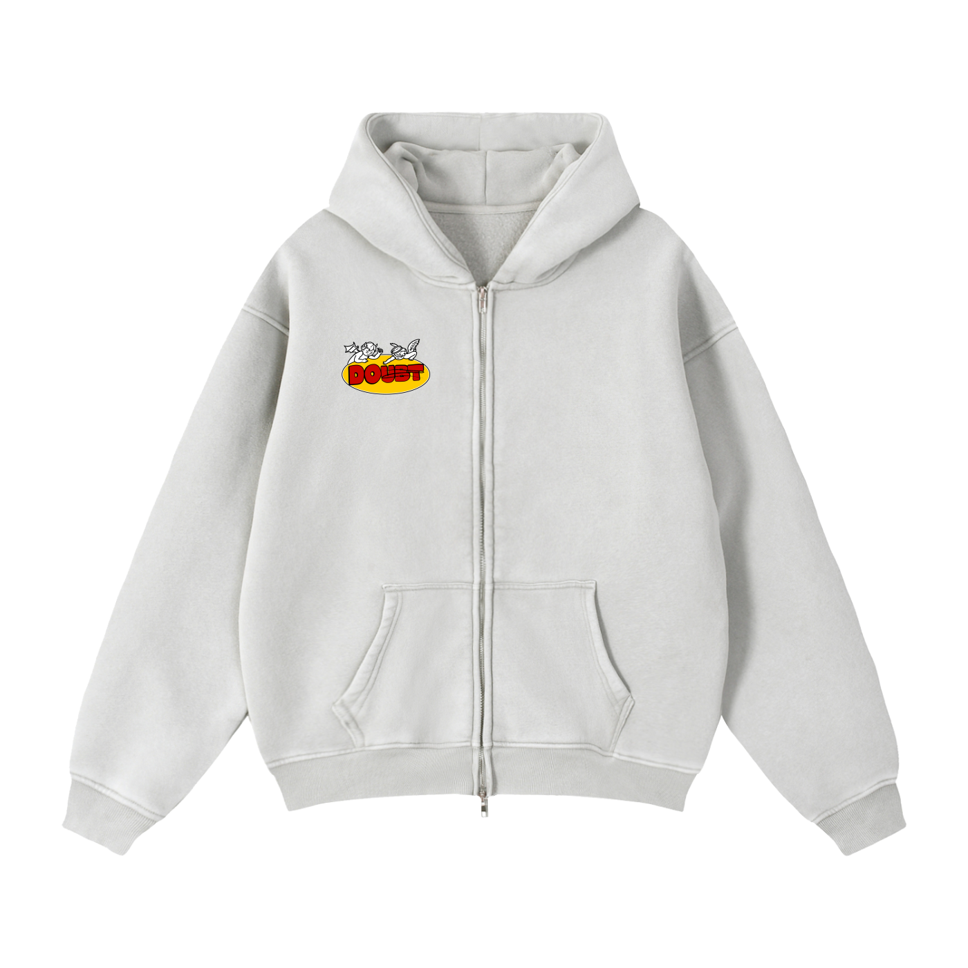 Silence the doubt zip-up