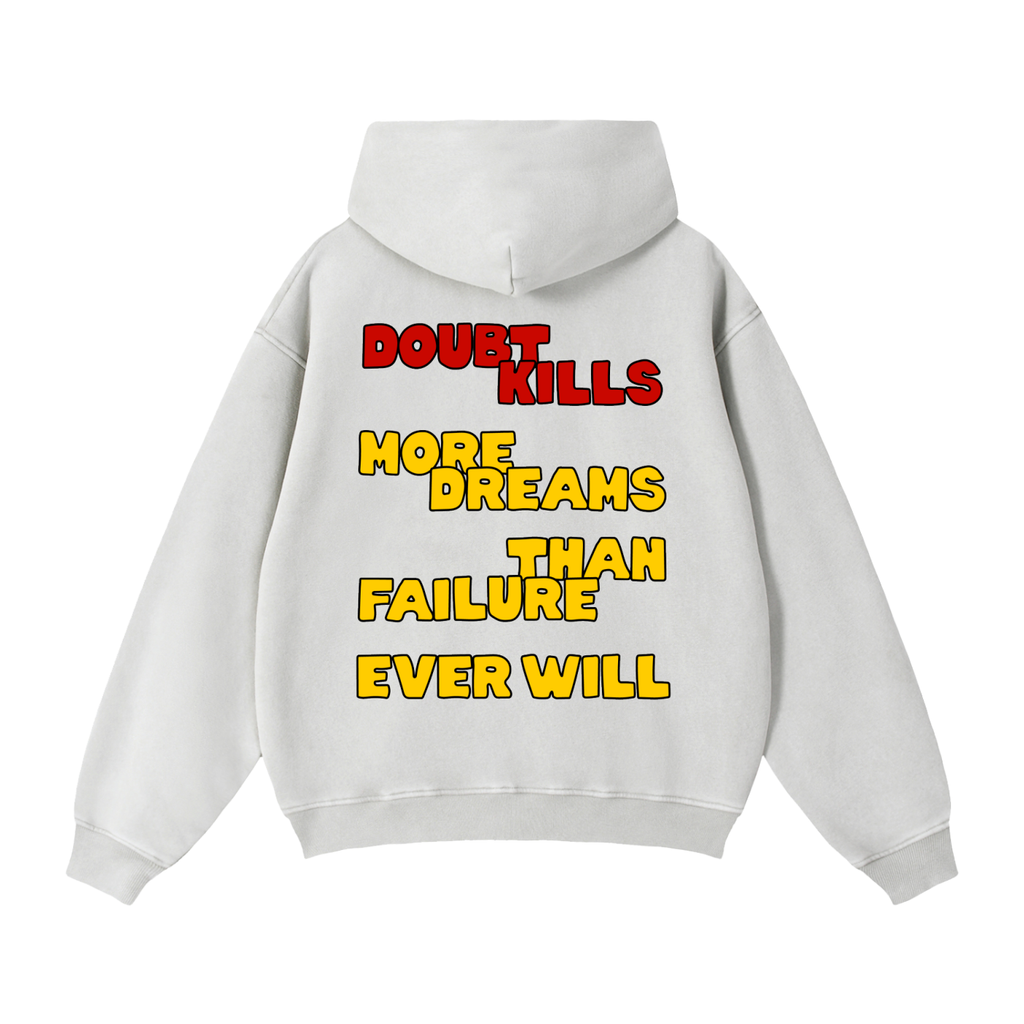 Silence the doubt zip-up