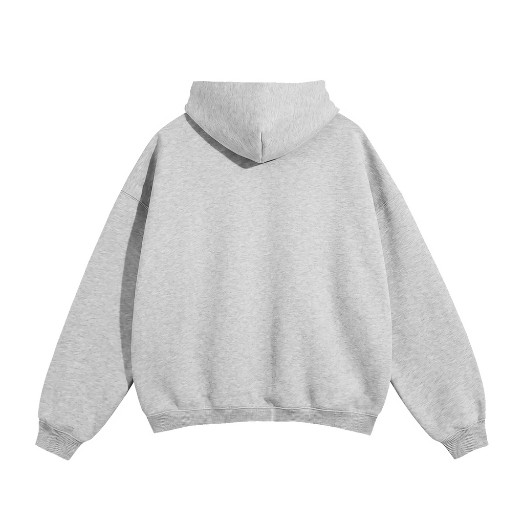 Hot Girls Hoodie- Pink/Grey