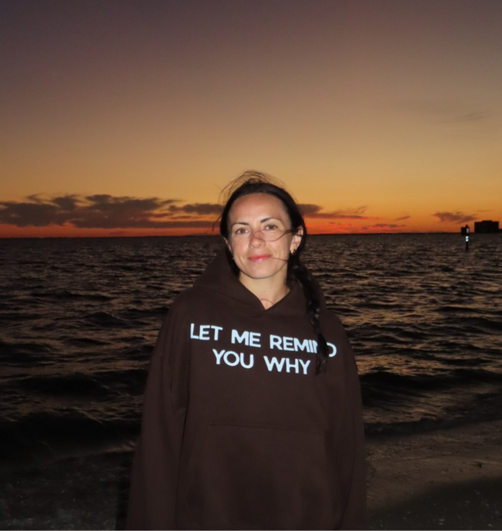Remember Your Why-Brown/Blue