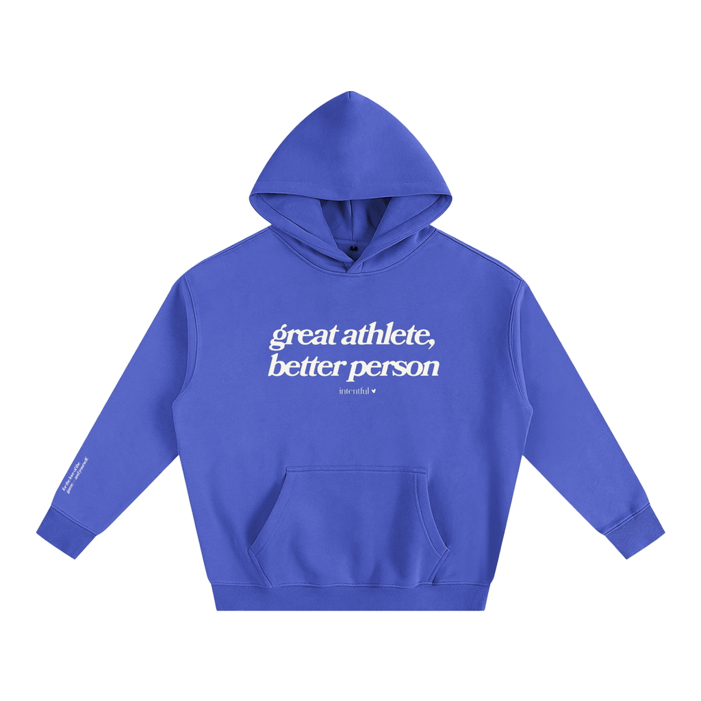 Better Person Hoodie- Klein Blue