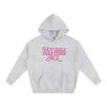 Hot Girls Hoodie- Pink/Grey