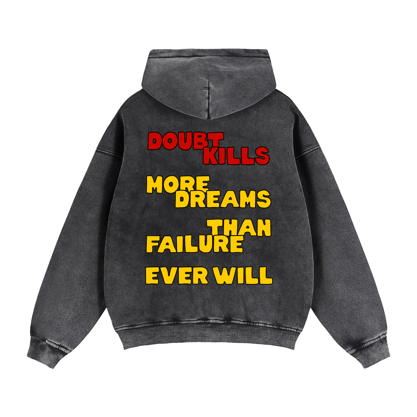 Silence the doubt zip-up