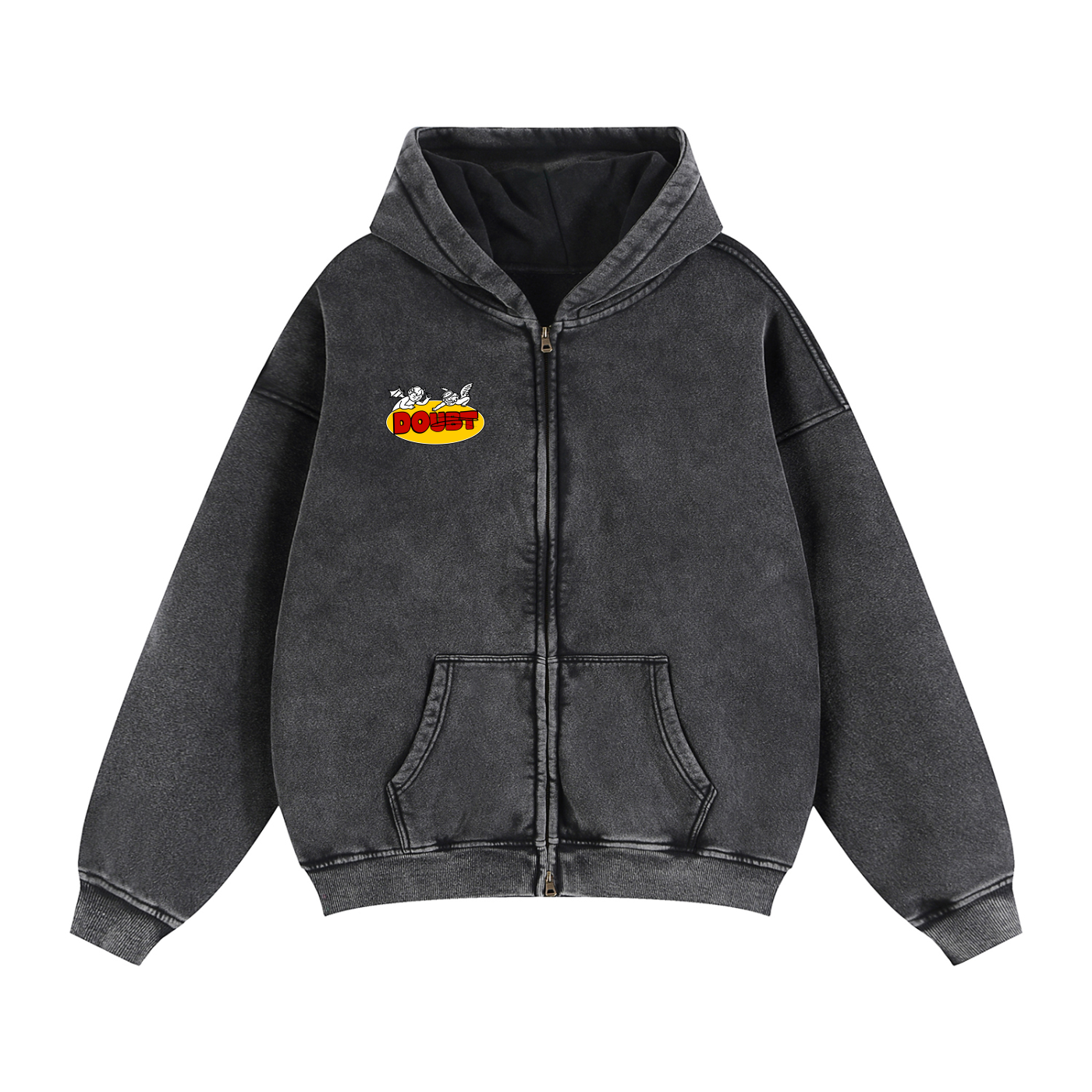 Silence the doubt zip-up